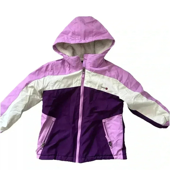 Swiss Tech Other - Girls Swiss Tech Purple And White Jacket Coat Size XS (4-5)